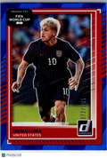 2025 Donruss Road to FIFA World Cup 26 Diego Luna #26 Blue Cracked Ice /205