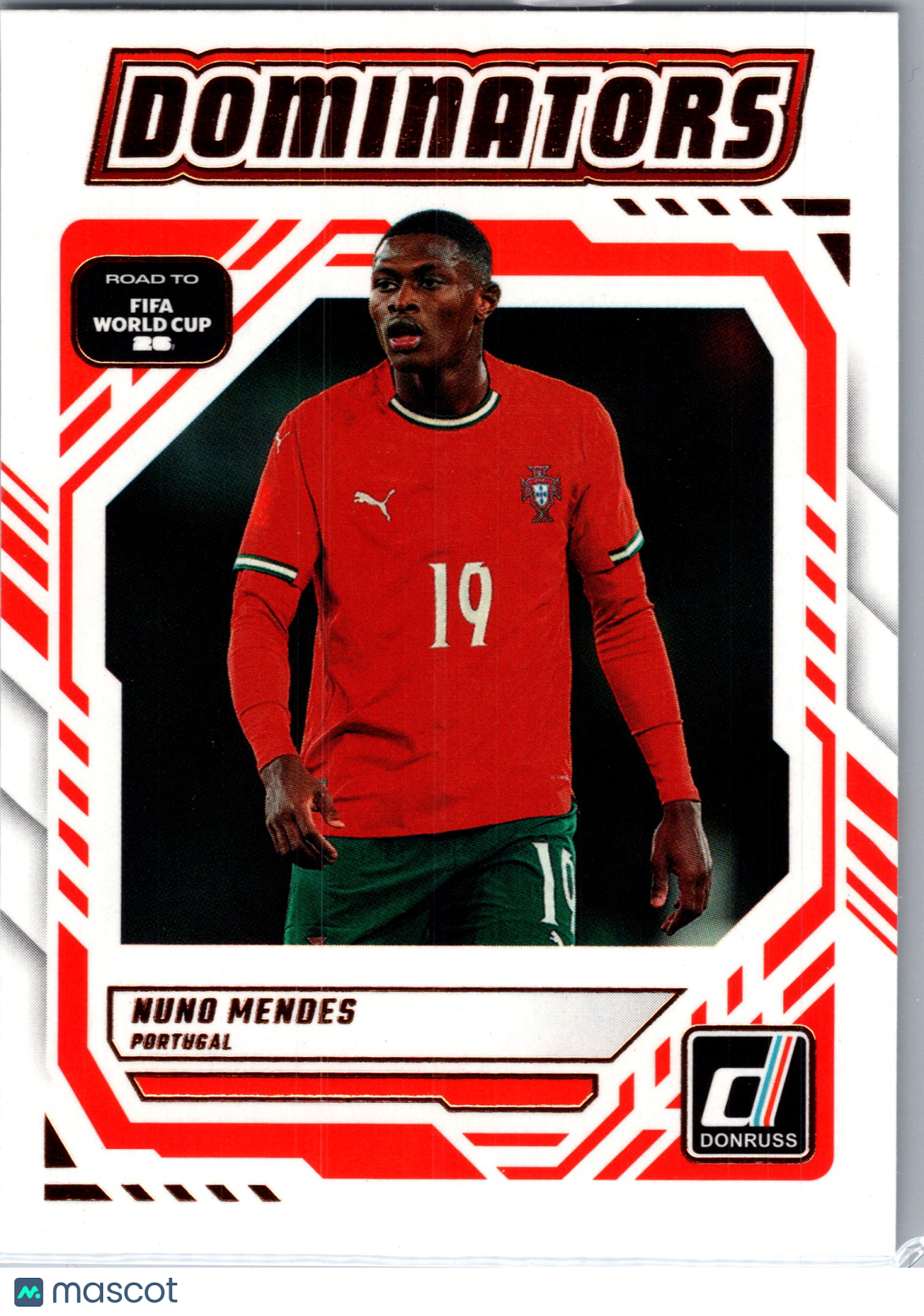 2025 Panini Donruss Road to FIFA World Cup Nuno Mendes #16