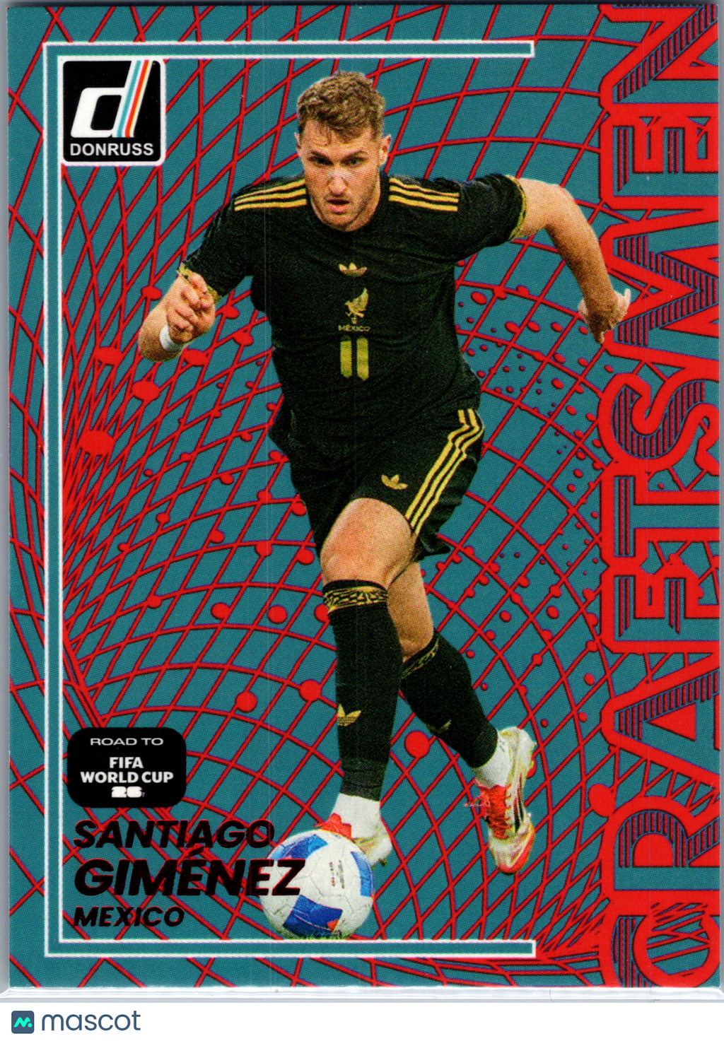 2025 Panini Donruss Road to FIFA World Cup Craftsmen Santiago Giménez #13