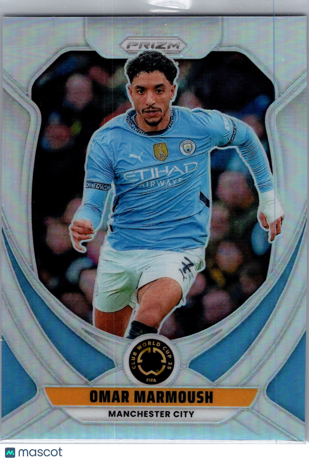 2025 Panini Prizm FIFA Club World Cup Omar Marmoush #143 Silver
