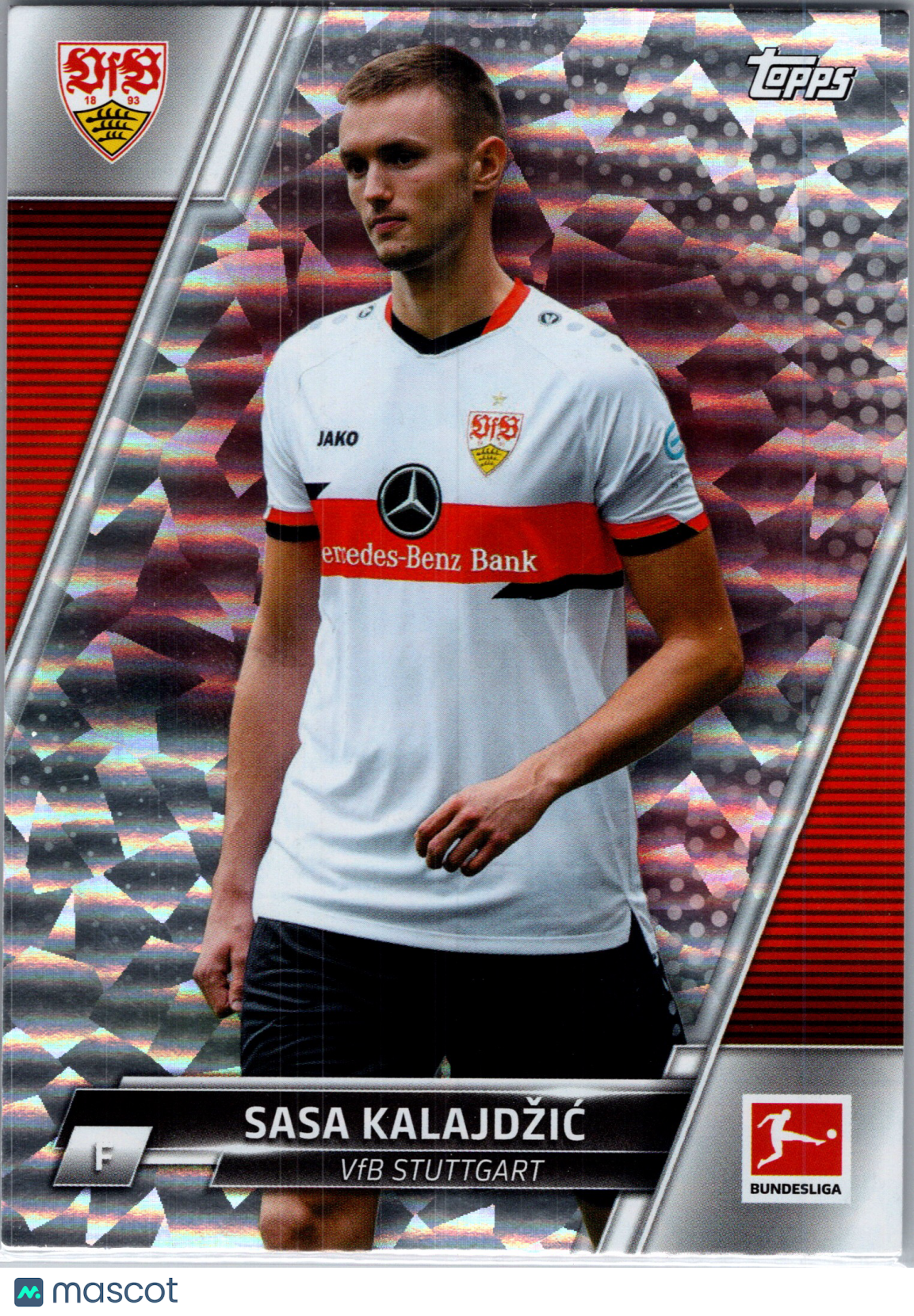 2022 Topps Bundesliga Saša Kalajdžić #162 Sparkle Foil