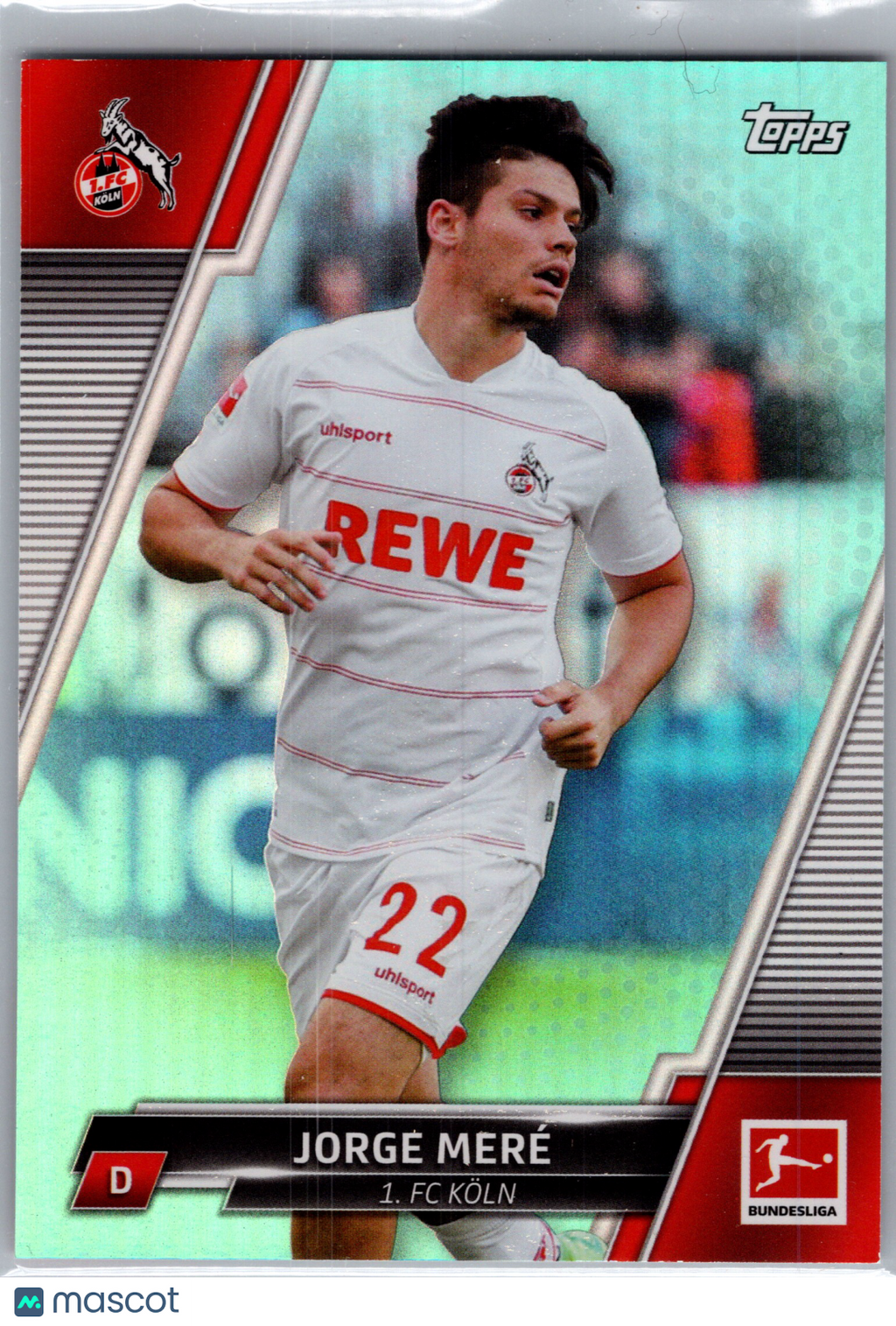 2022 Topps Bundesliga Jorge Meré #103 Foil /199