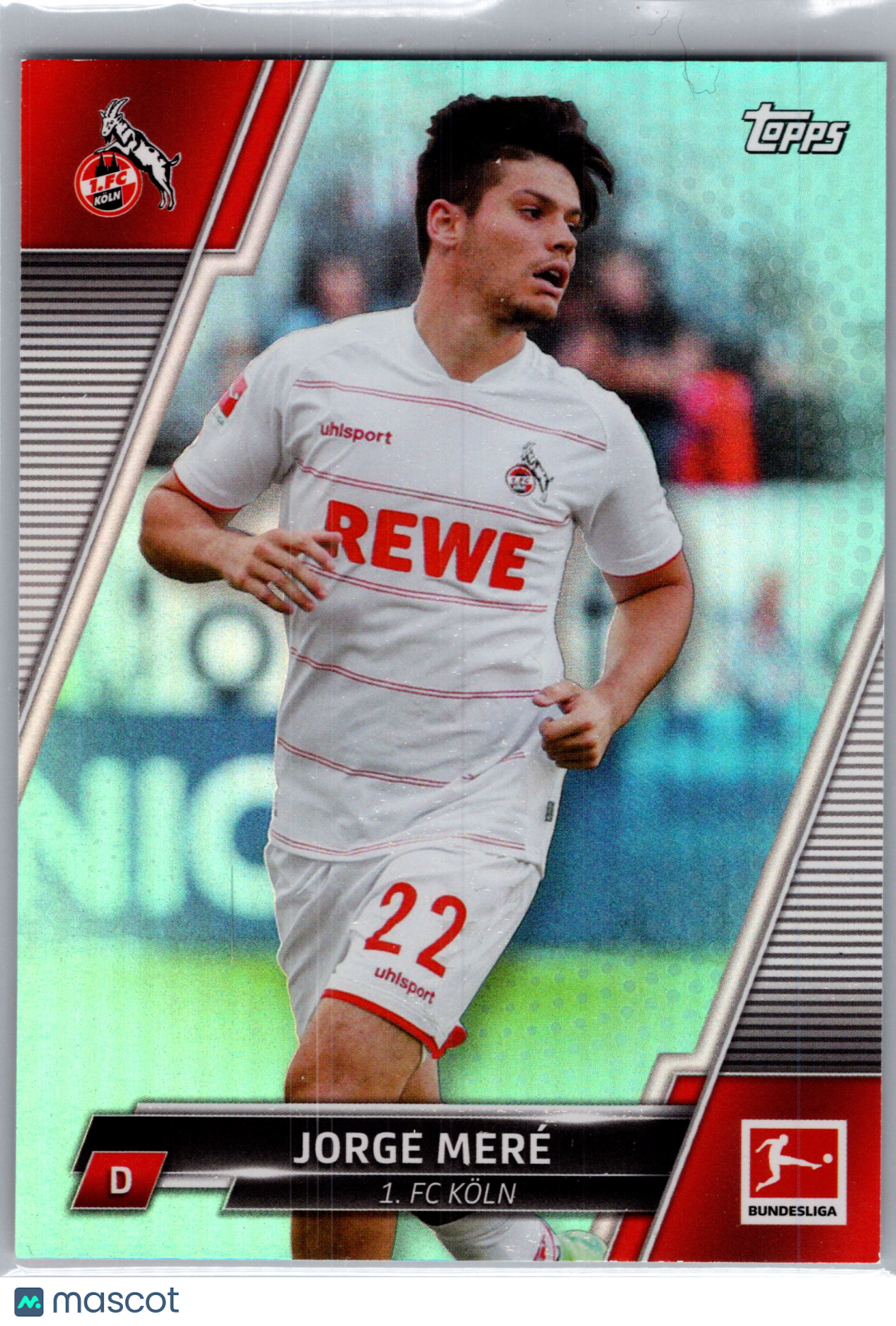 2022 Topps Bundesliga Jorge Meré #103 Foil /199