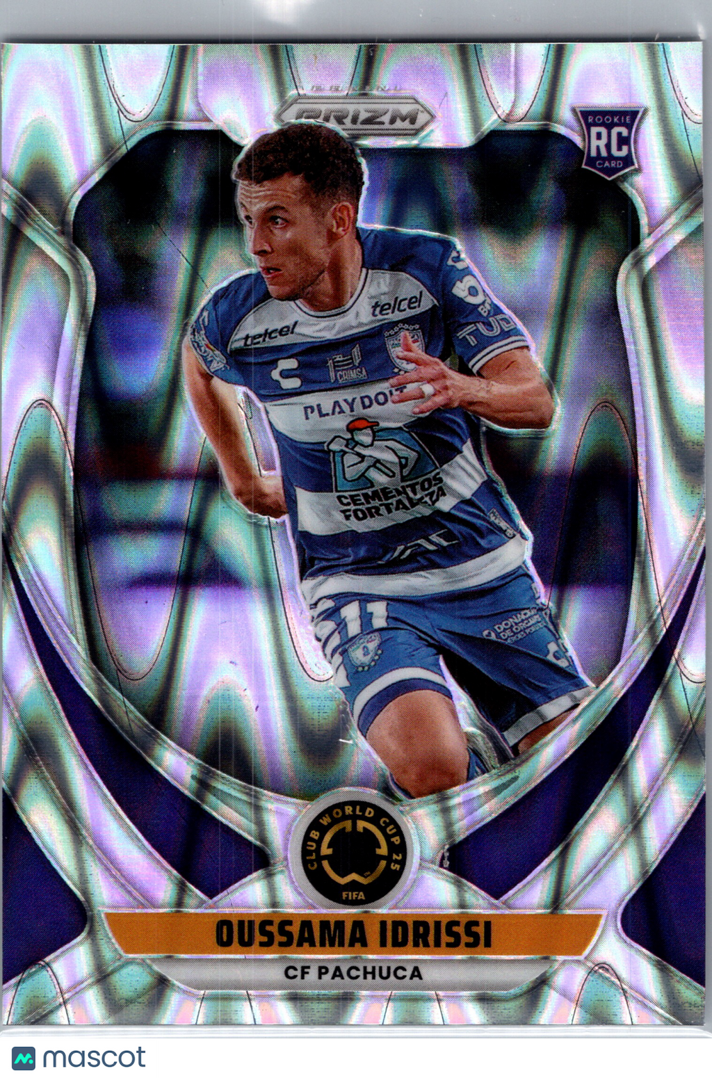 2025 Panini Prizm FIFA Club World Cup Oussama Idrissi #147 Seismic RC