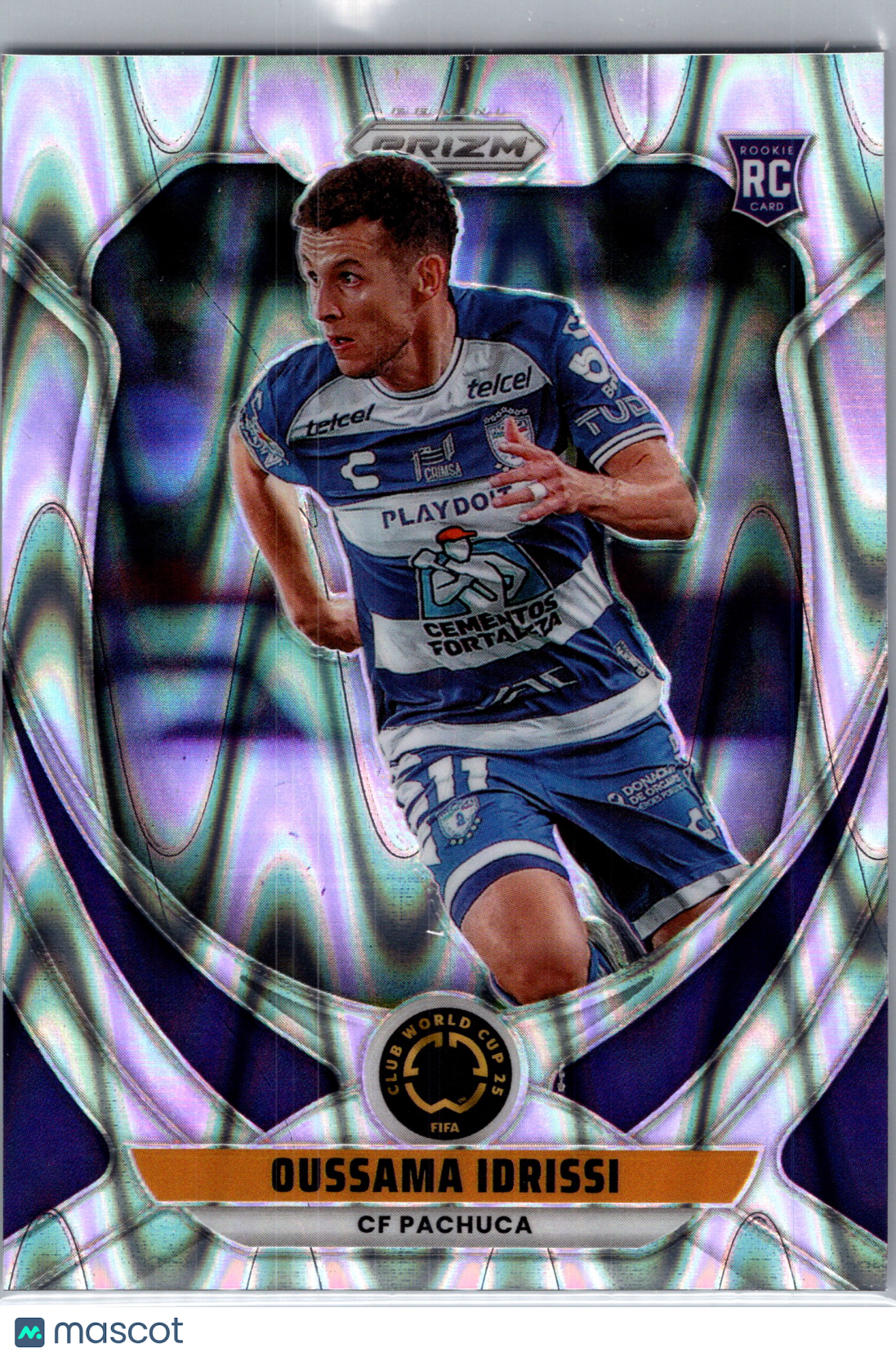 2025 Panini Prizm FIFA Club World Cup Oussama Idrissi #147 Seismic RC