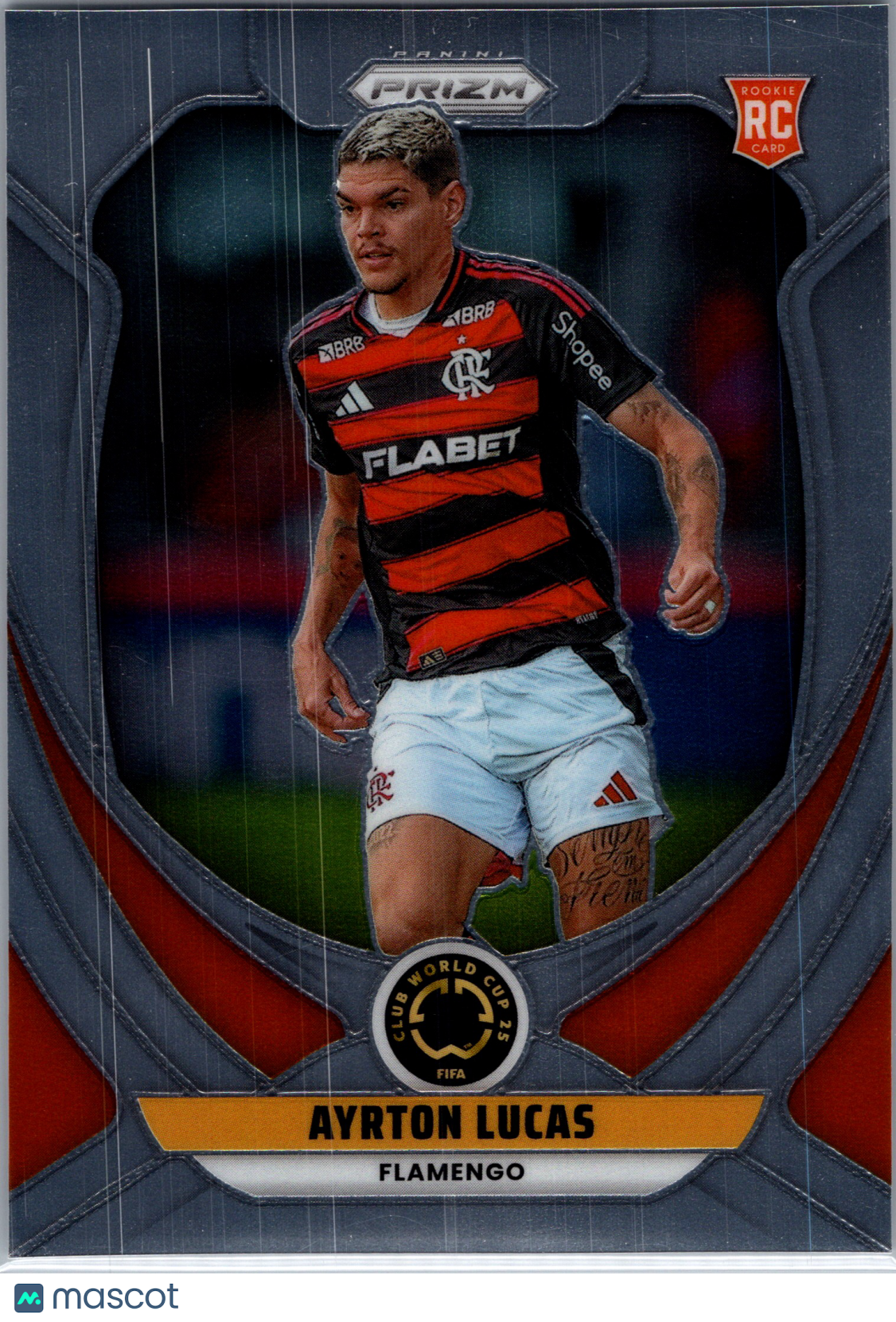 2025 Panini Prizm FIFA Club World Cup Ayrton Lucas #103 RC