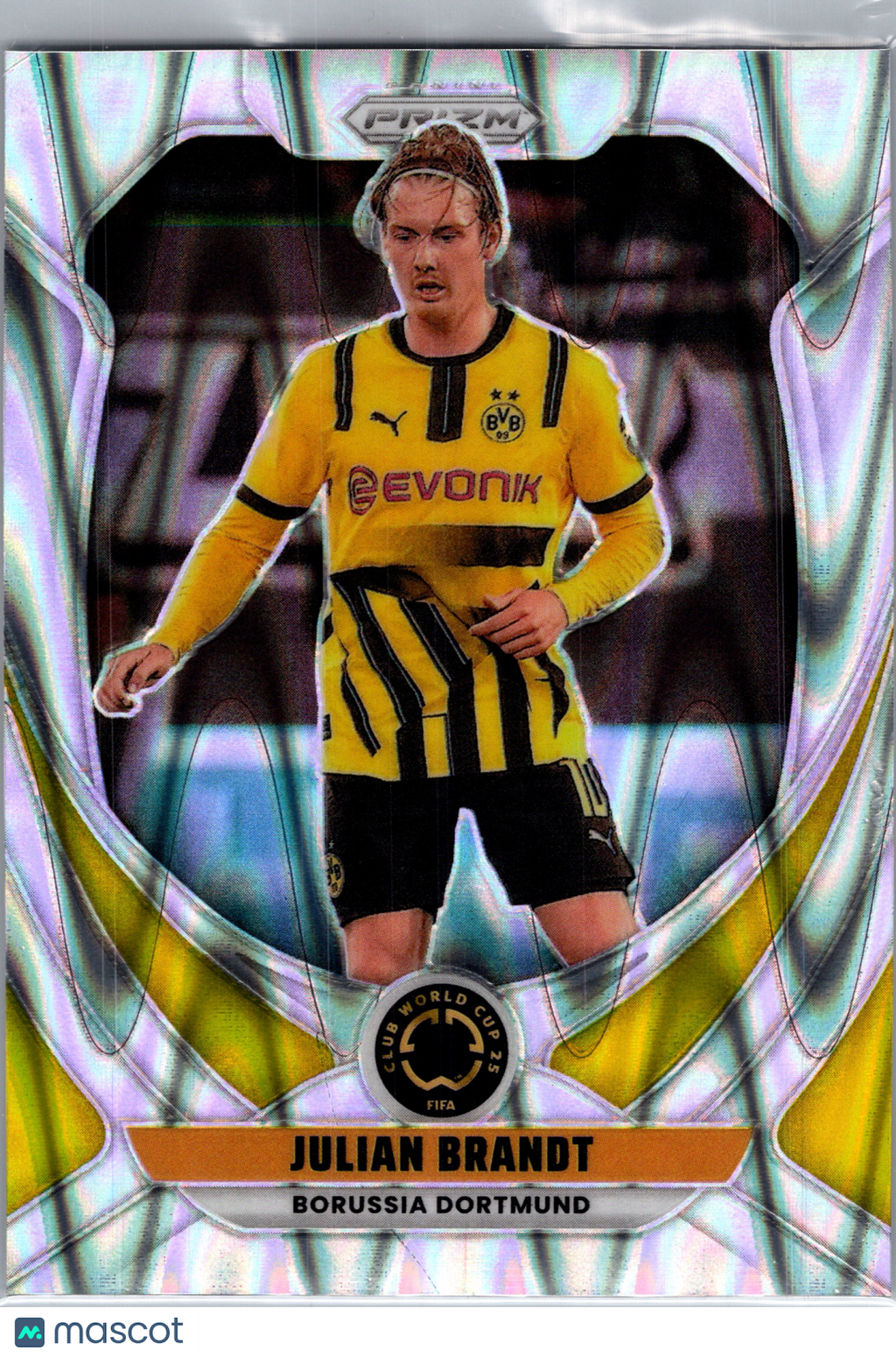 2025 Panini Prizm FIFA Club World Cup Julian Brandt #45 Seismic