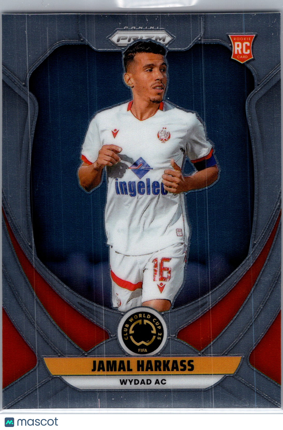2025 Panini Prizm FIFA Club World Cup Jamal Harkass #196