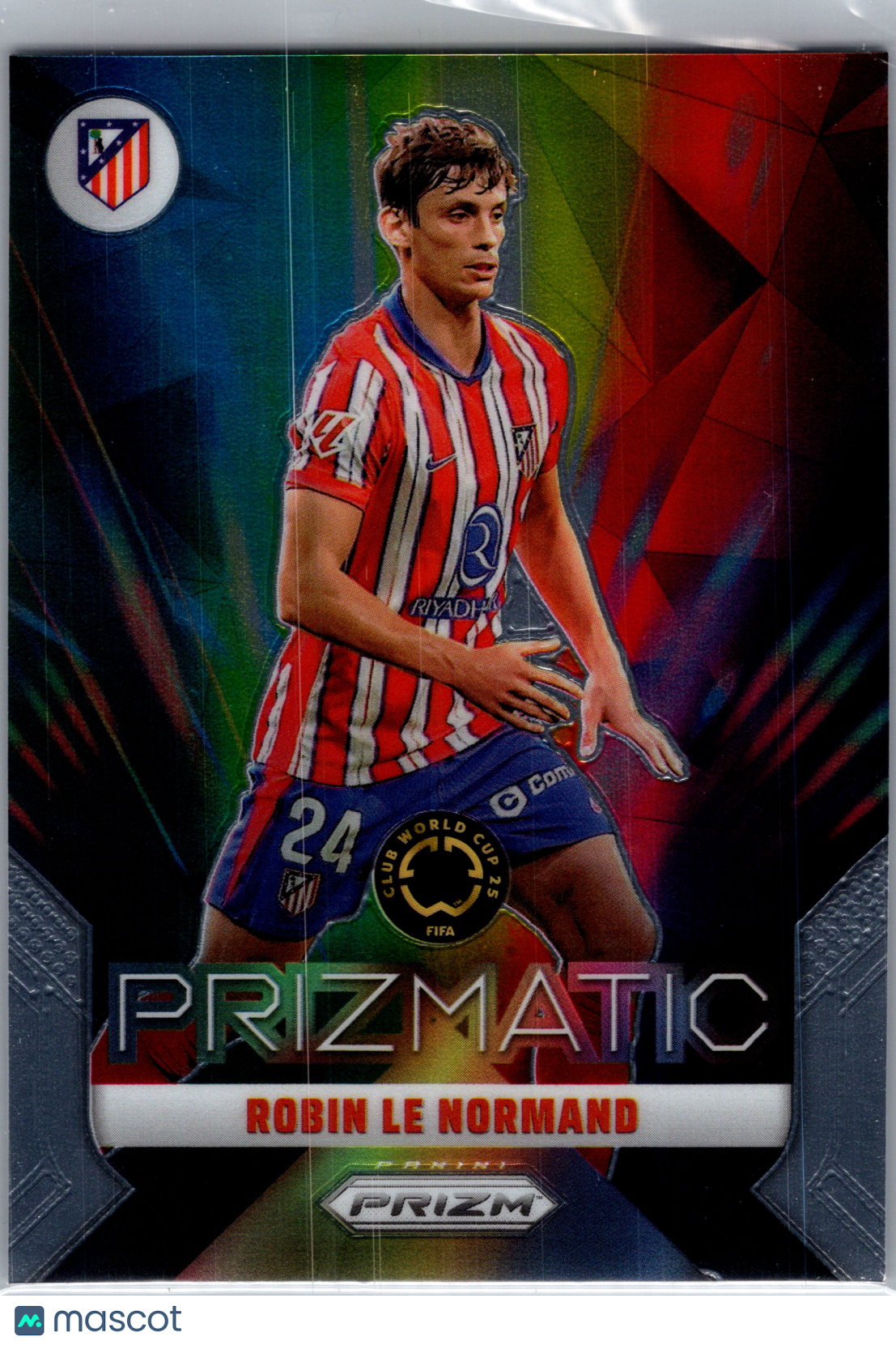 2025 Panini Prizm FIFA Club World Cup Prizmatic Robin Le Normand #2