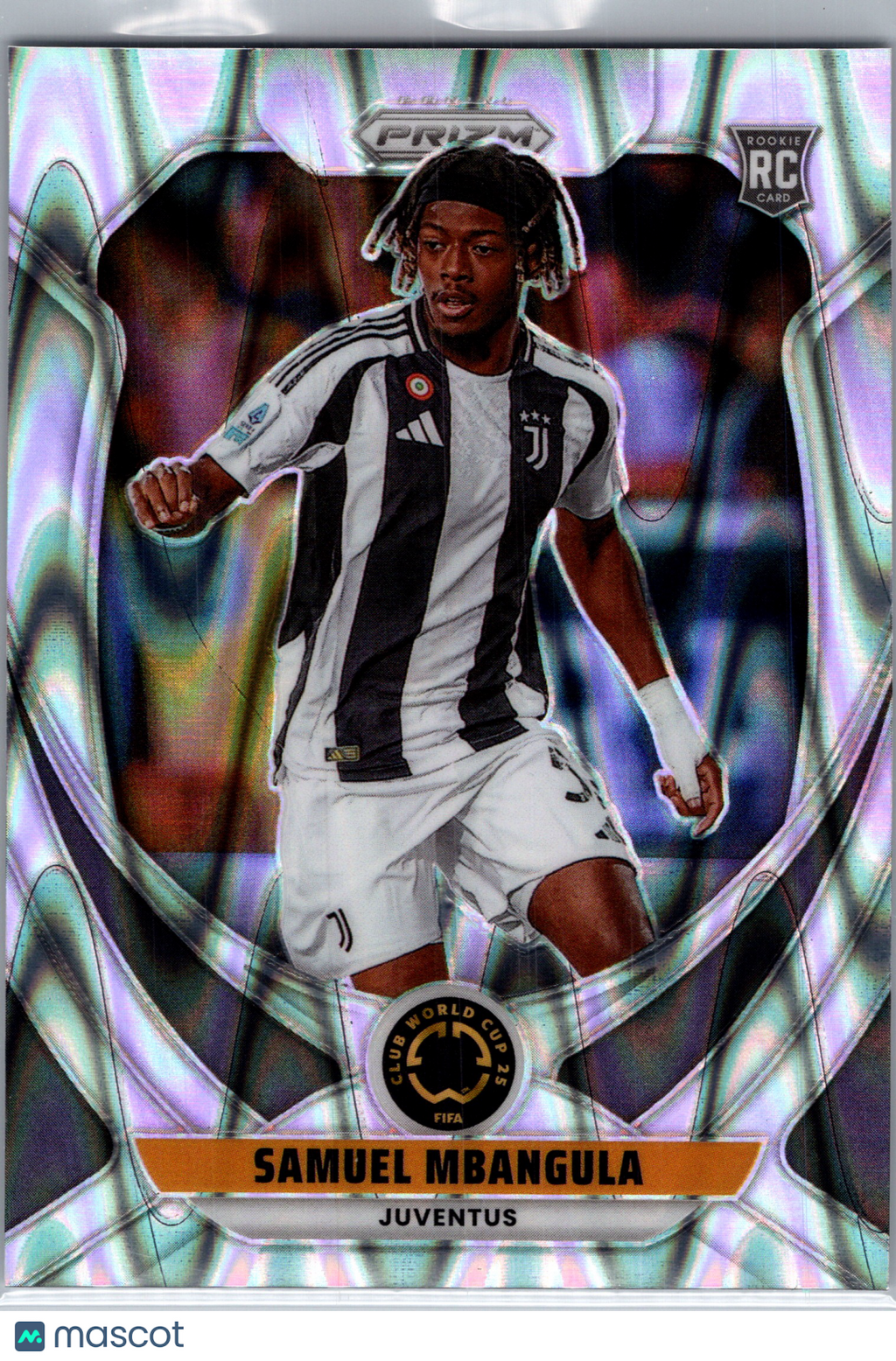 2025 Panini Prizm FIFA Club World Cup Samuel Mbangula #124 Seismic RC