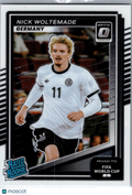 2025 Panini Donruss Optic Road to FIFA World Cup Nick Woltemade #208