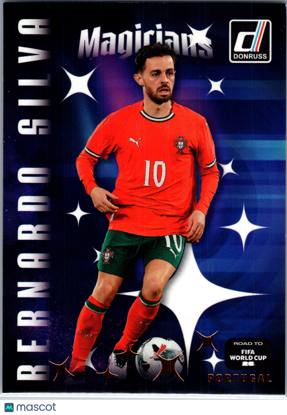 2025 Panini Donruss Road to FIFA World Cup Magicians Bernardo Silva #3