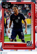 2025 Panini Donruss Road to FIFA World Cup 26 Malik Tillman #27 Cubic
