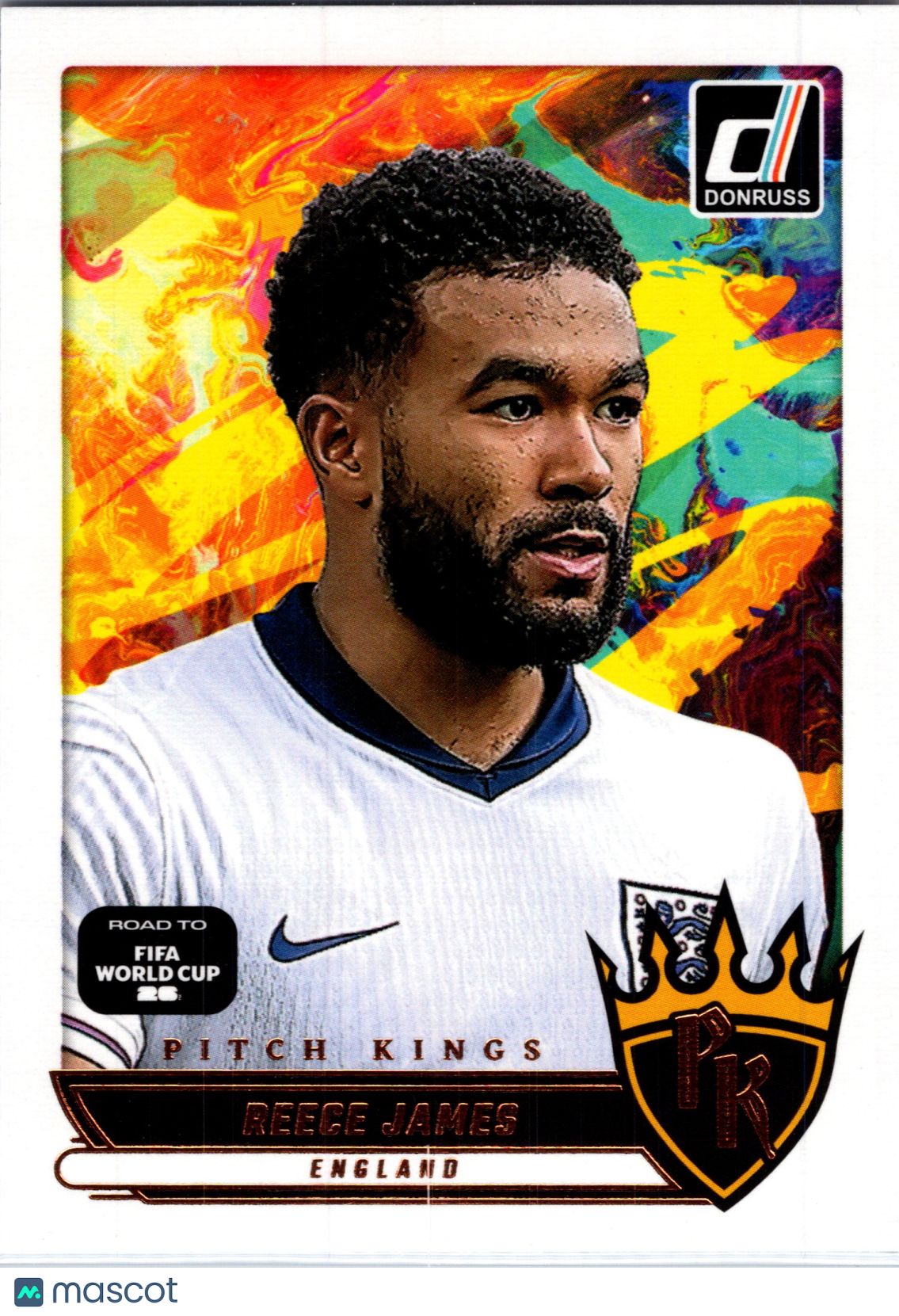 2025 Panini Donruss Road to FIFA World Cup Pitch Kings Reece James #5