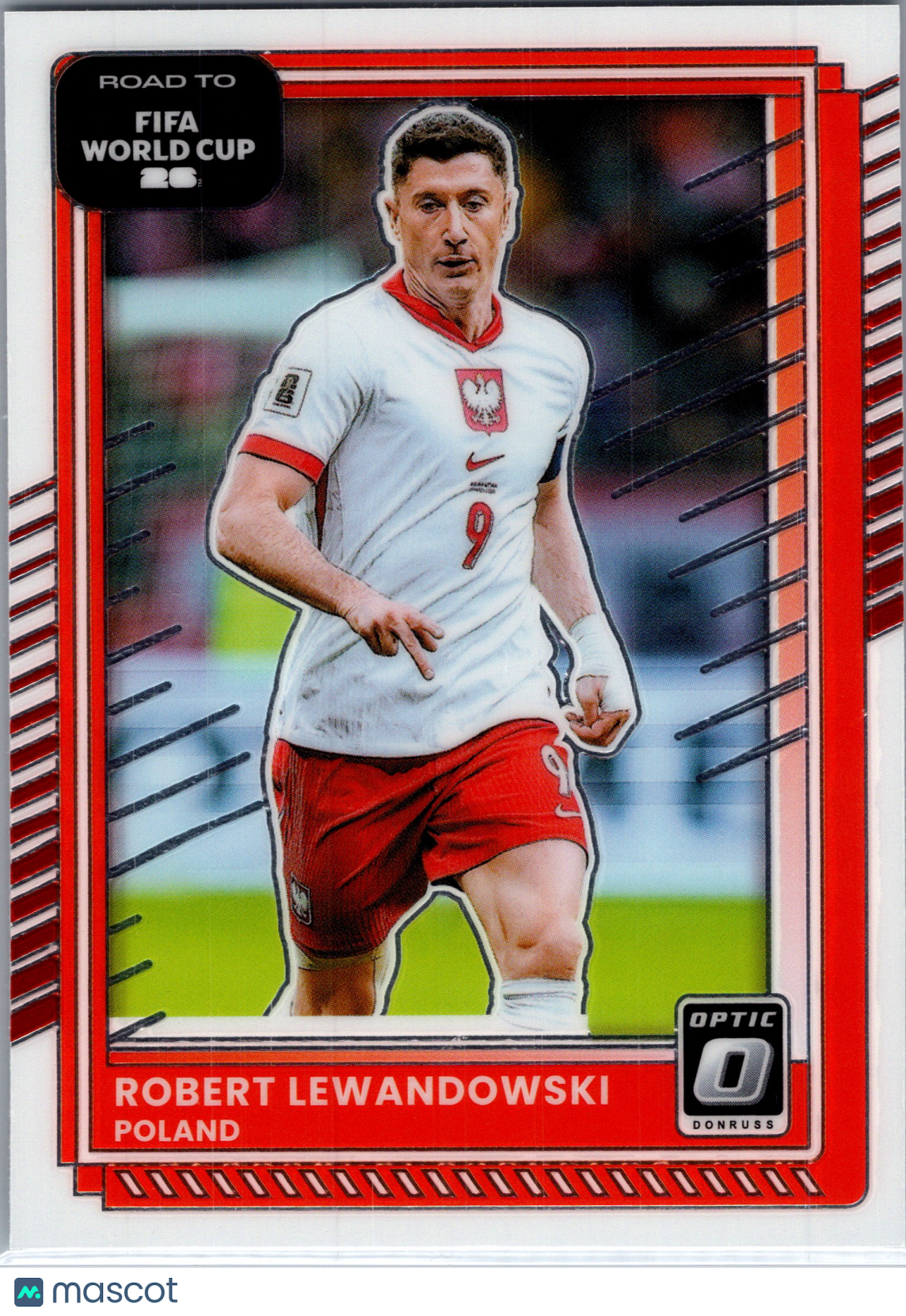 2025 Panini Donruss Optic Road to FIFA World Cup 2026 Robert Lewandowski #197