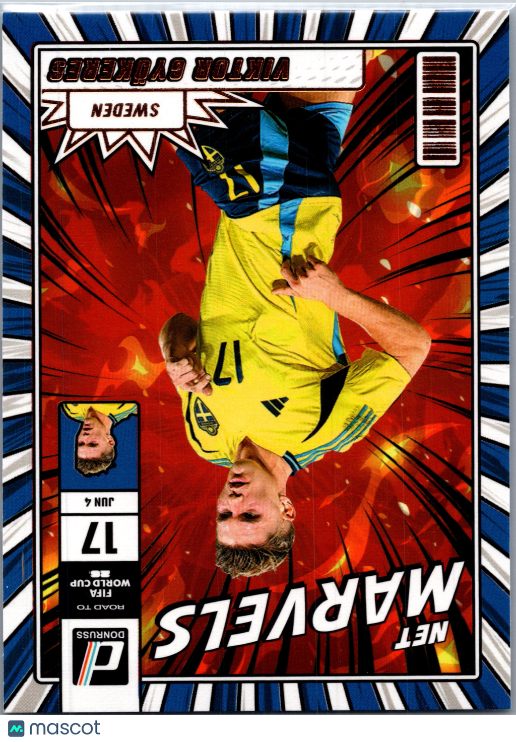 2025 Donruss Road to FIFA World Cup Net Marvels Viktor Gyökeres #24