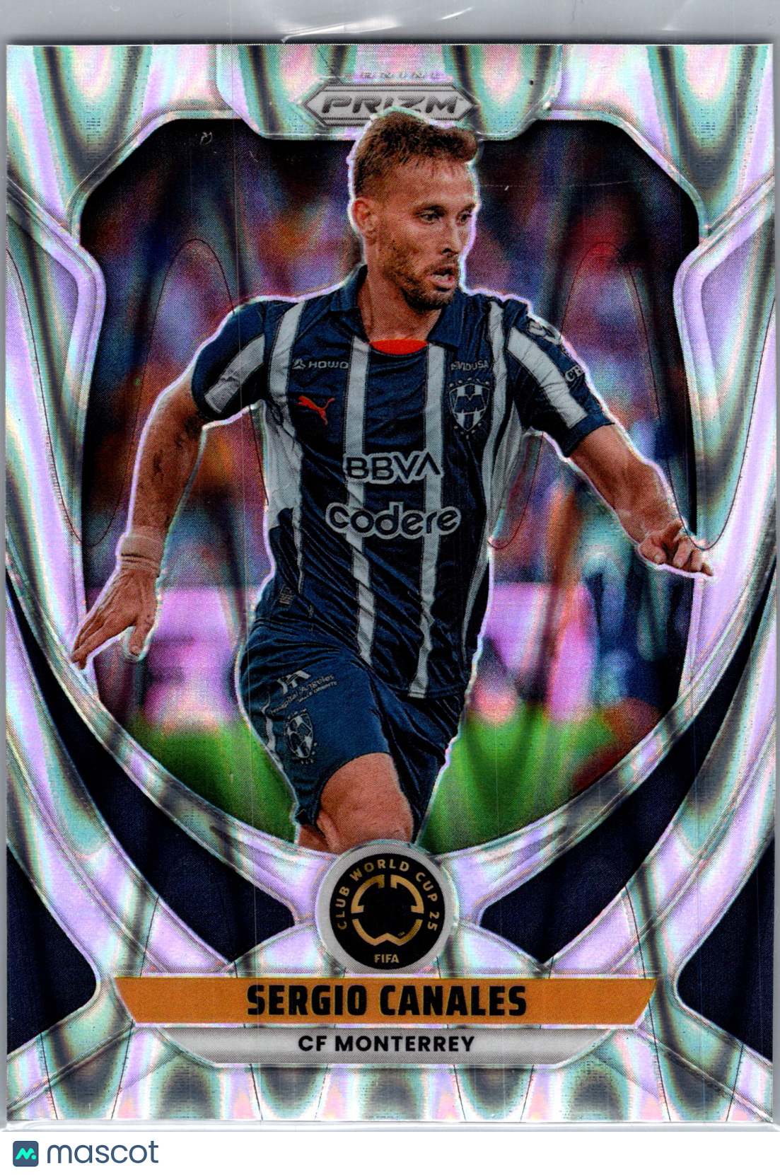 2025 Panini Prizm FIFA Club World Cup Sergio Canales #63 Seismic