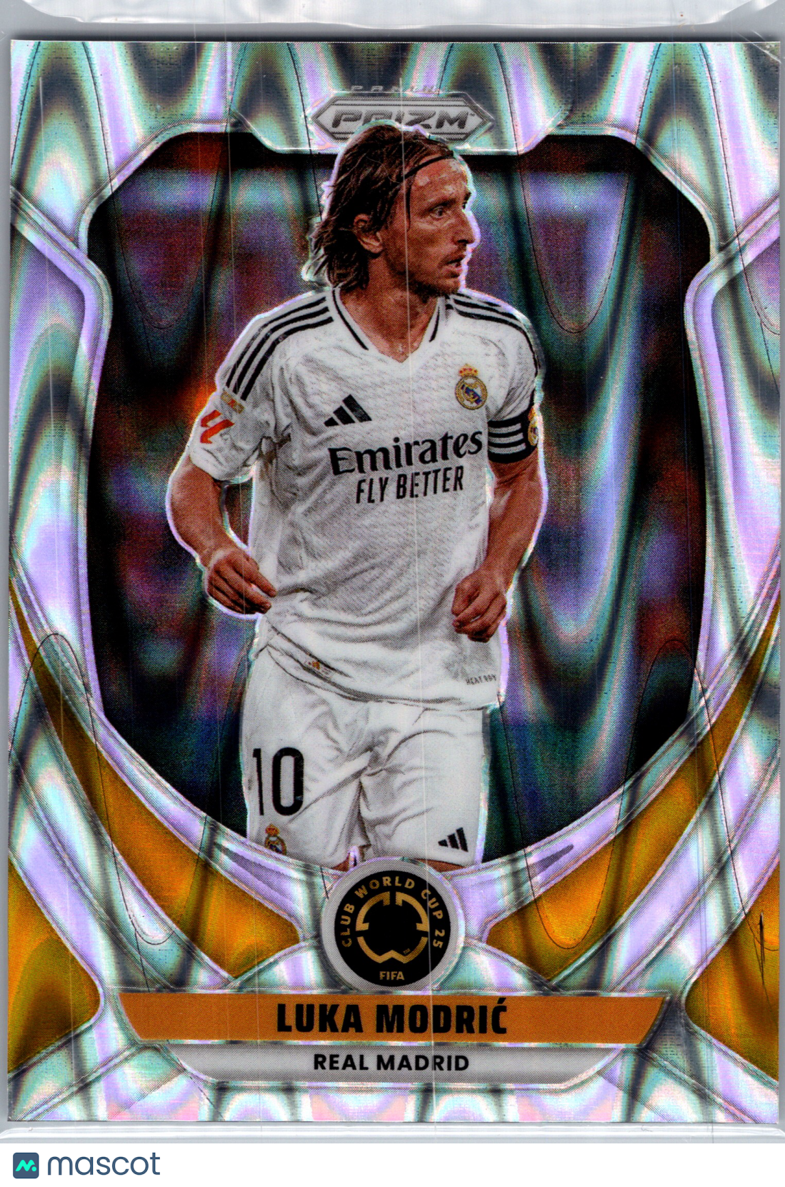 2025 Panini Prizm FIFA Club World Cup Luka Modrić #165 Seismic