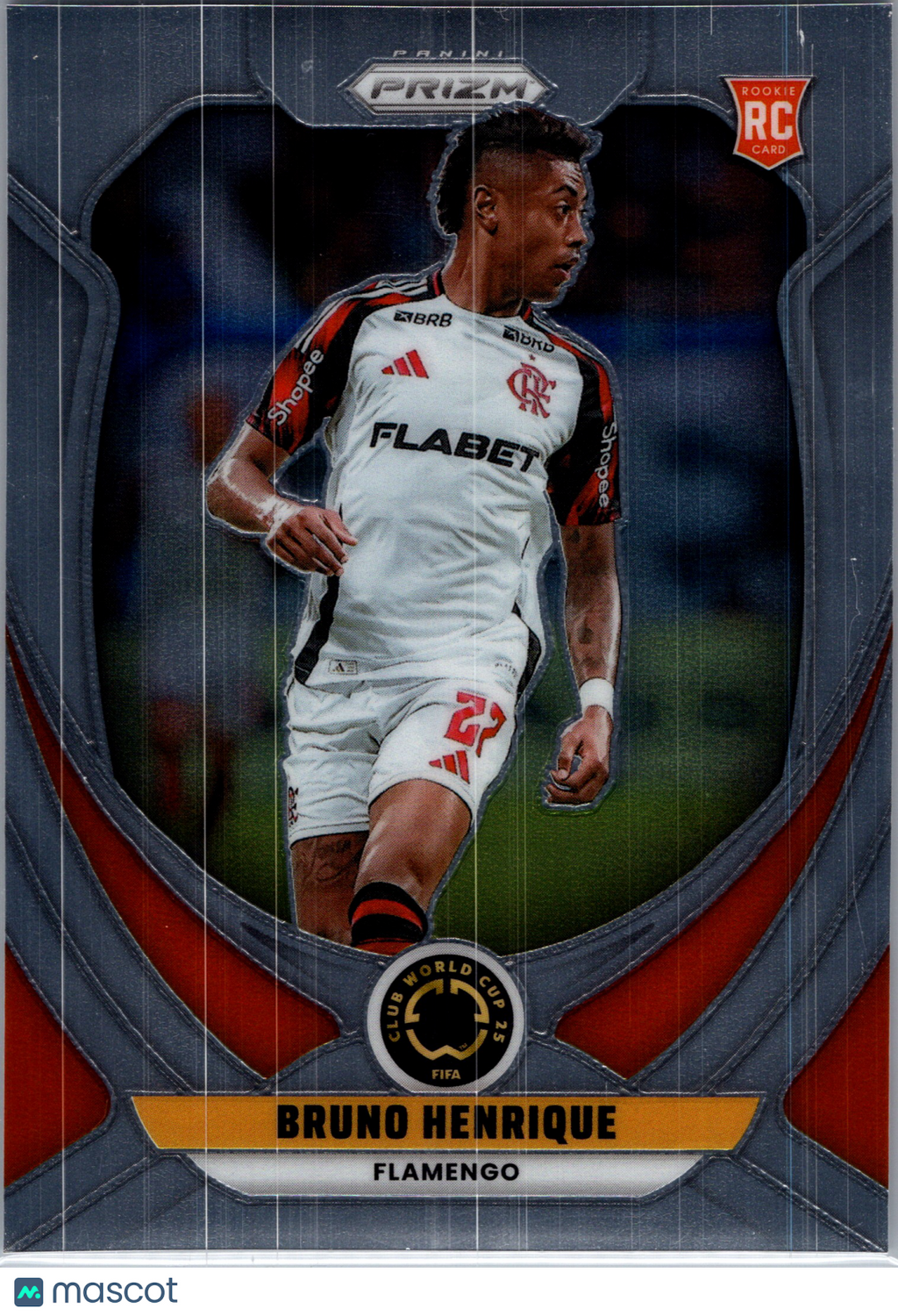2025 Panini Prizm FIFA Club World Cup Bruno Henrique #104 RC