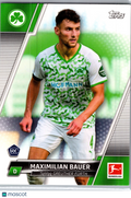 2022 Topps Bundesliga Maximilian Bauer #89 RC