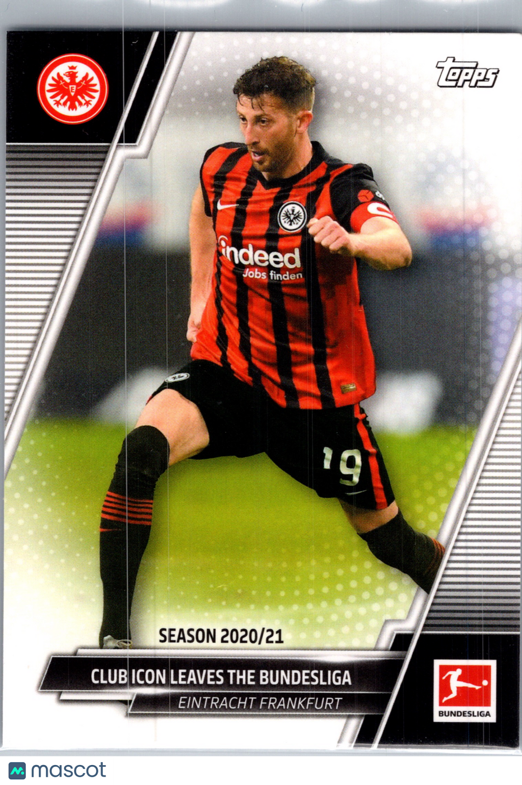 2022 Topps Bundesliga David Abraham #181