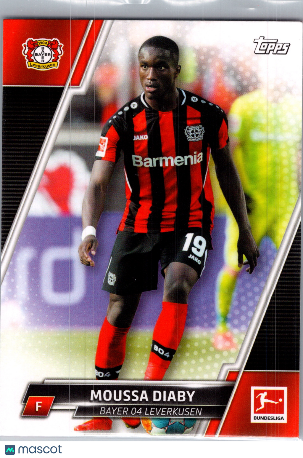 2022 Topps Bundesliga Moussa Diaby #122