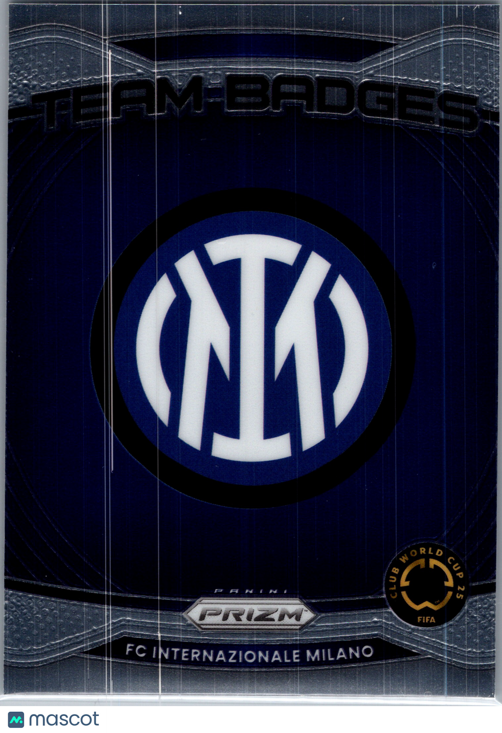 2025 Panini Prizm FIFA Club World Cup Team Badges FC Internazionale Milano #8