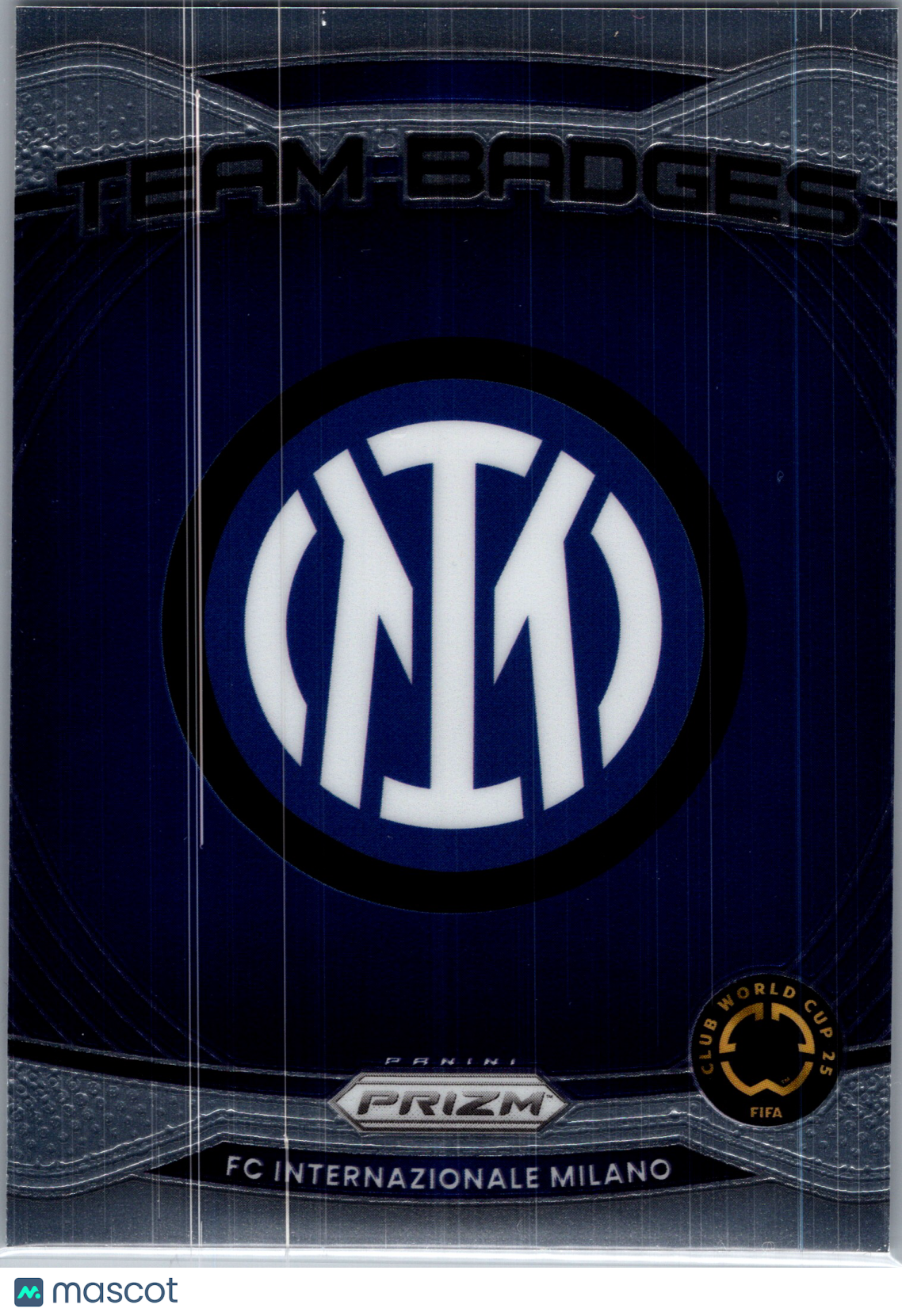 2025 Panini Prizm FIFA Club World Cup Team Badges FC Internazionale Milano #8