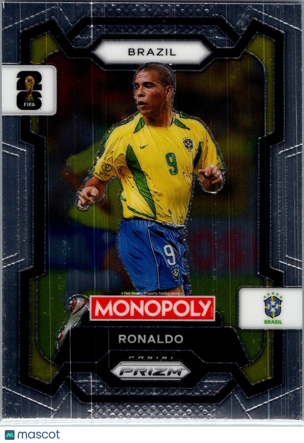 2026 Panini Monopoly Prizm FIFA World Cup 26 Ronaldo #18