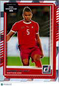 2025 Panini Donruss Road to FIFA World Cup 2026 Manuel Akanji #176 Silver Diamond