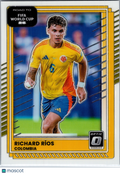 2025 Panini Donruss Road to FIFA World Cup 26 Richard Ríos #126 Optic Gold