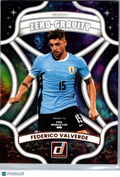 2025 Panini Donruss Road to FIFA World Cup 26 Soccer Zero Gravity Federico Valverde #14