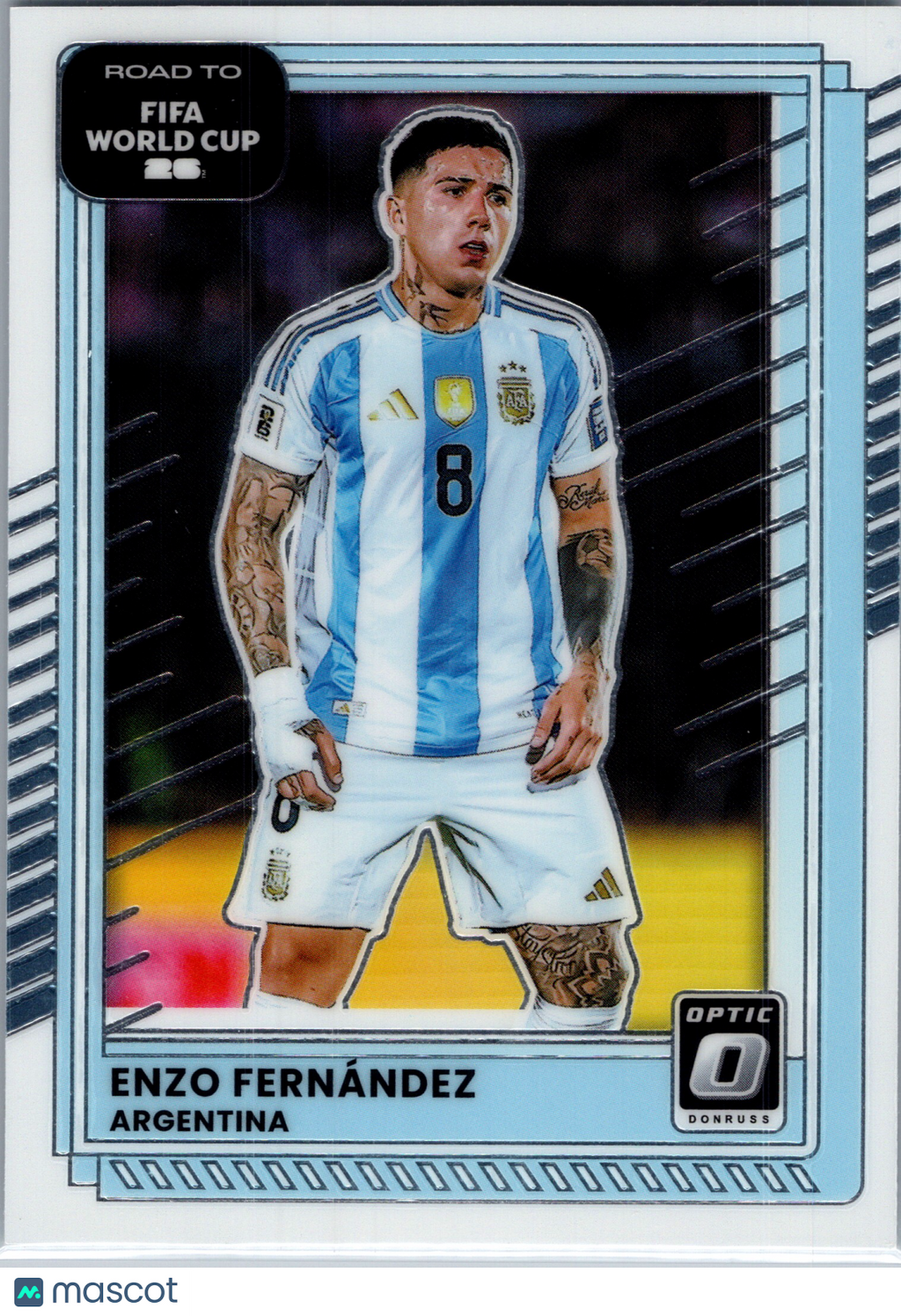 2025 Panini Donruss Optic Road to FIFA World Cup 26 Enzo Fernández #158