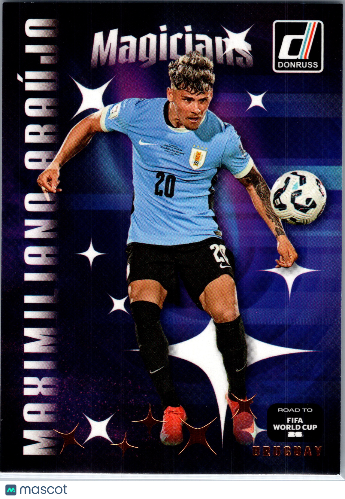 2025 Panini Donruss Road to FIFA World Cup 26 Maximiliano Araújo #20 Magicians