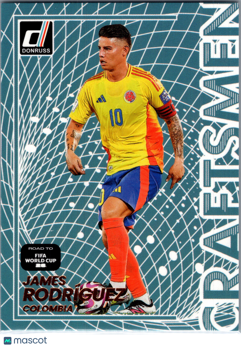 2025 Panini Donruss Road to FIFA World Cup 26 Craftsmen James Rodríguez #4