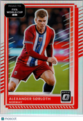 2025 Panini Donruss Road to FIFA World Cup Donruss Optic Alexander Sørloth #169 Silver