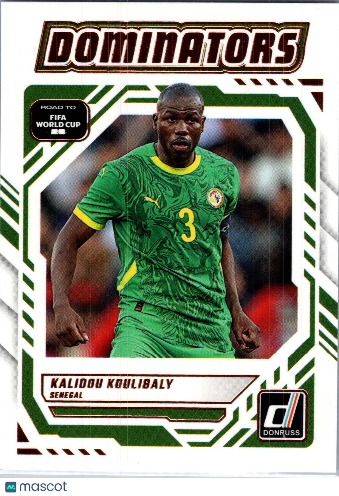 2025 Panini Donruss Road to FIFA World Cup Dominators Kalidou Koulibaly #5