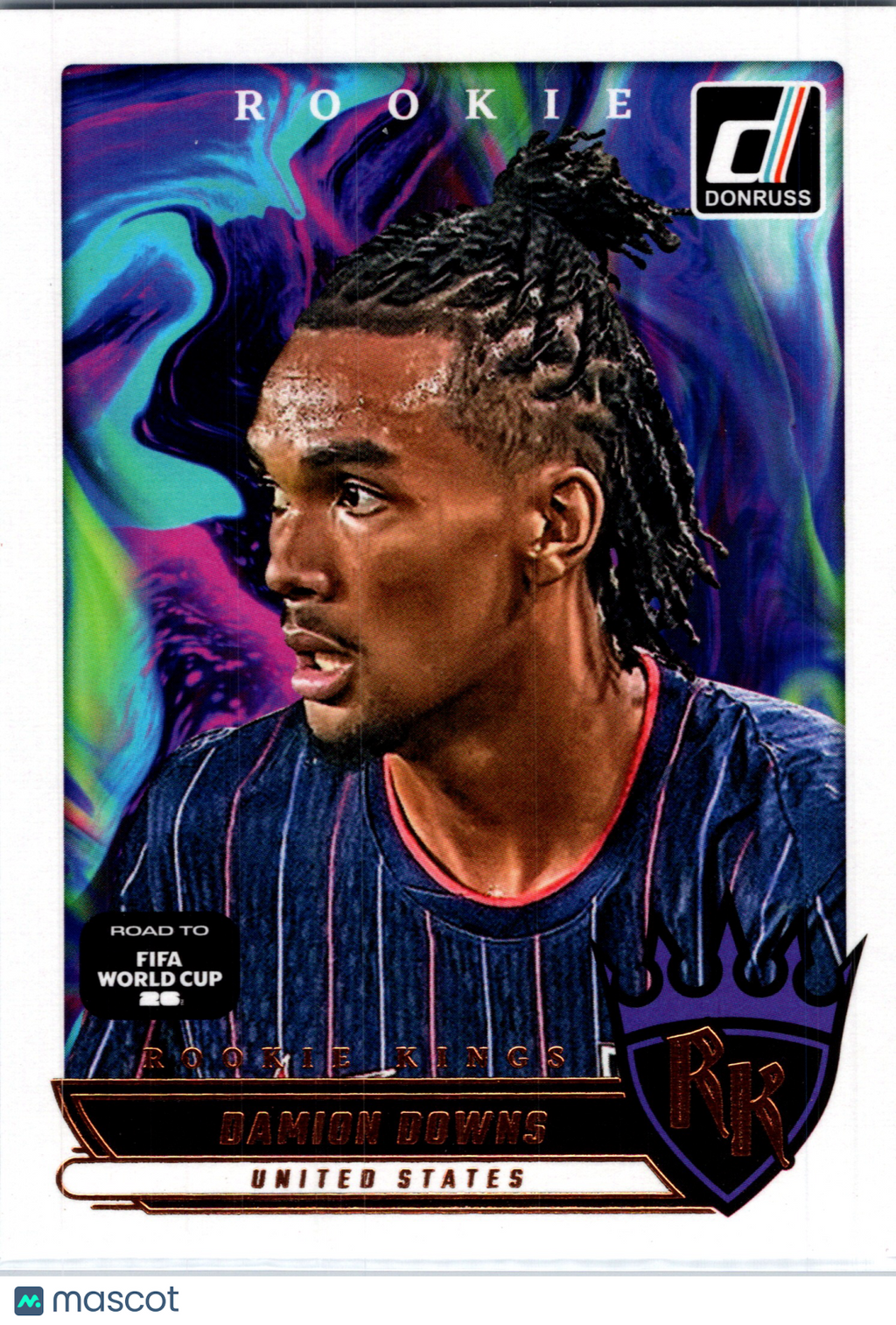 2025 Panini Donruss Road to FIFA World Cup Damion Downs #23 Rookie Kings