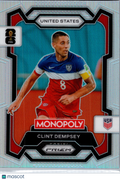 2026 Panini Monopoly Prizm FIFA World Cup 26 Clint Dempsey #51 Silver