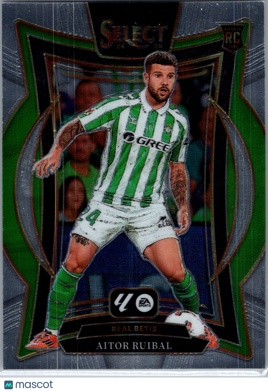 2025 Panini Select La Liga Soccer Aitor Ruibal #37 Terrace RC
