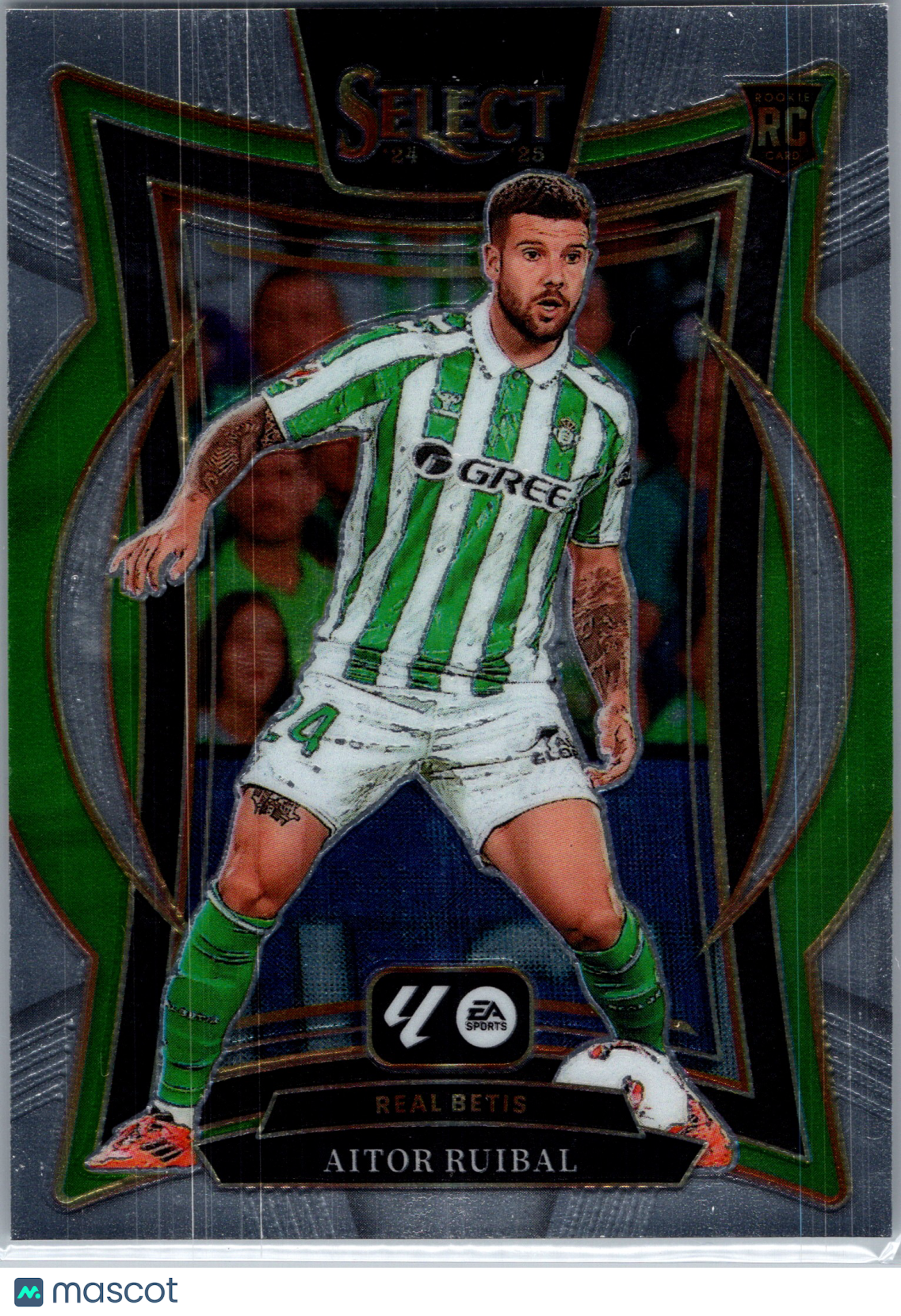 2025 Panini Select La Liga Soccer Aitor Ruibal #37 Terrace RC