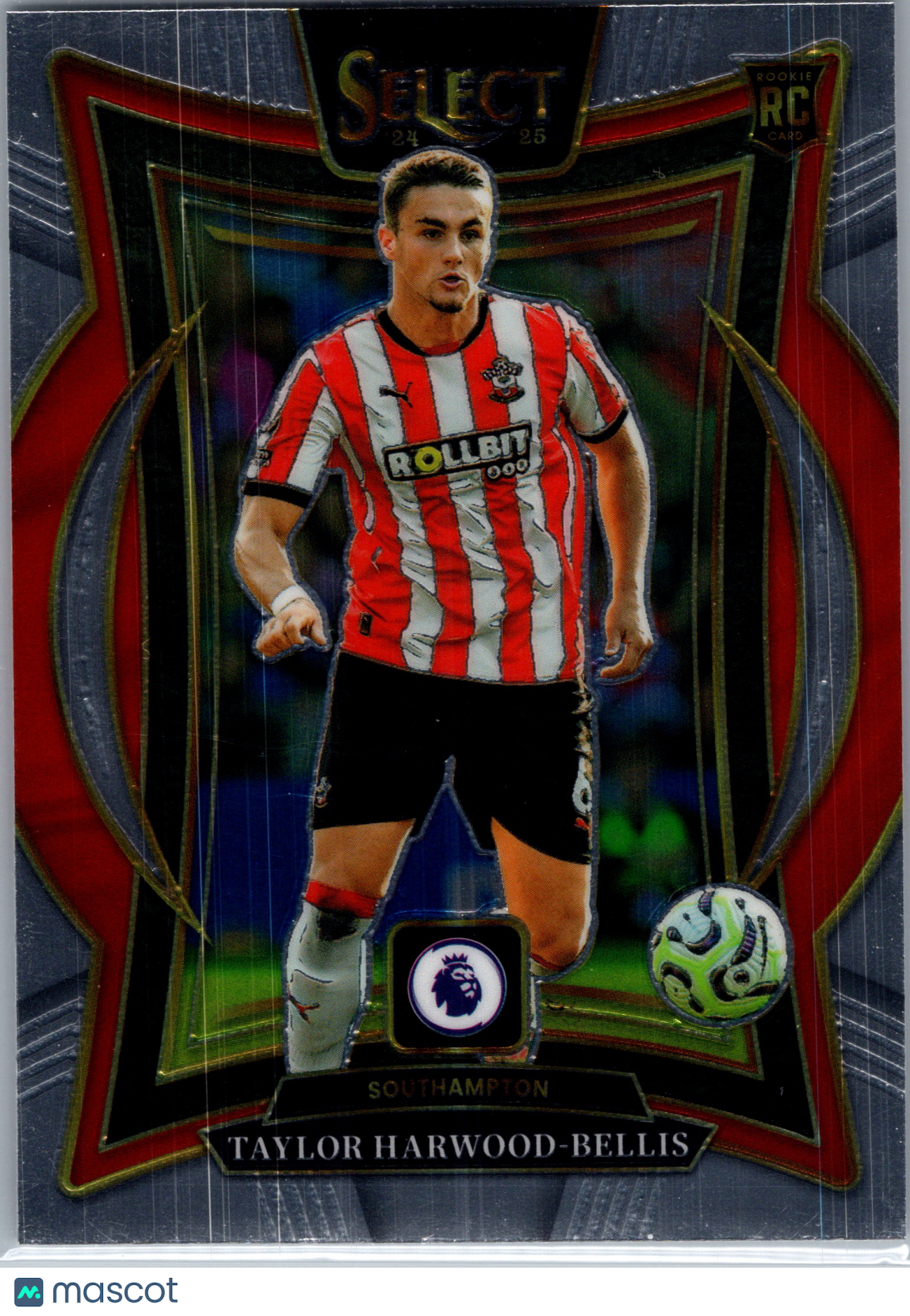 2025 Panini Select Premier League Soccer Taylor Harwood-Bellis #50 RC