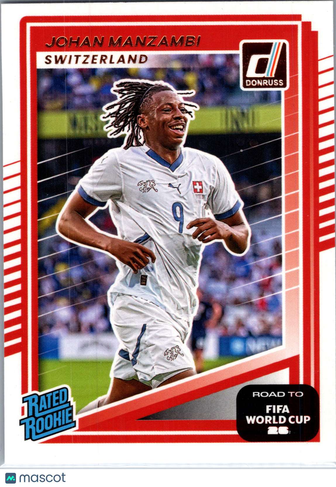 2025 Panini Donruss Road to FIFA World Cup 26 Johan Manzambi #250