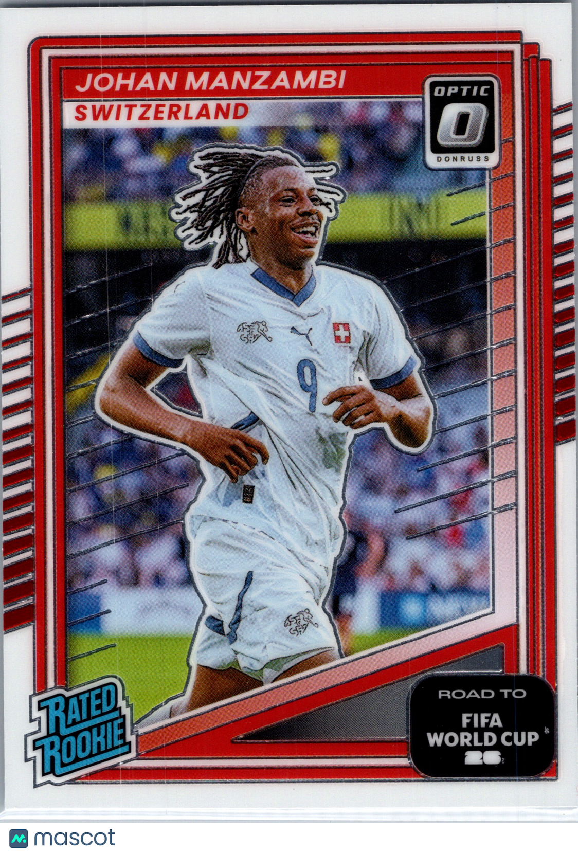 2025 Panini Donruss Optic Road to FIFA World Cup 26 Johan Manzambi #250