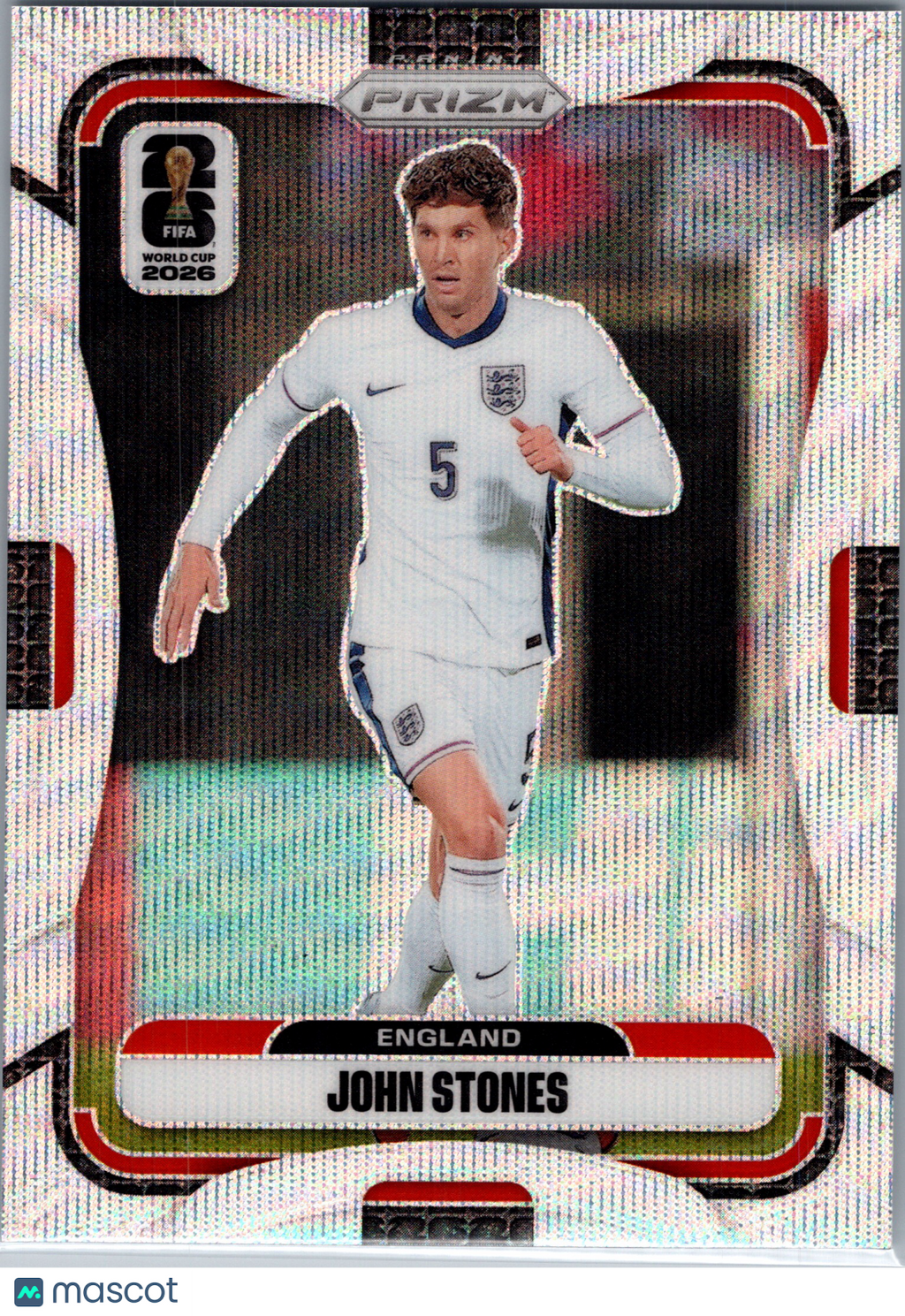 2026 Panini Prizm FIFA World Cup John Stones #106 Silver