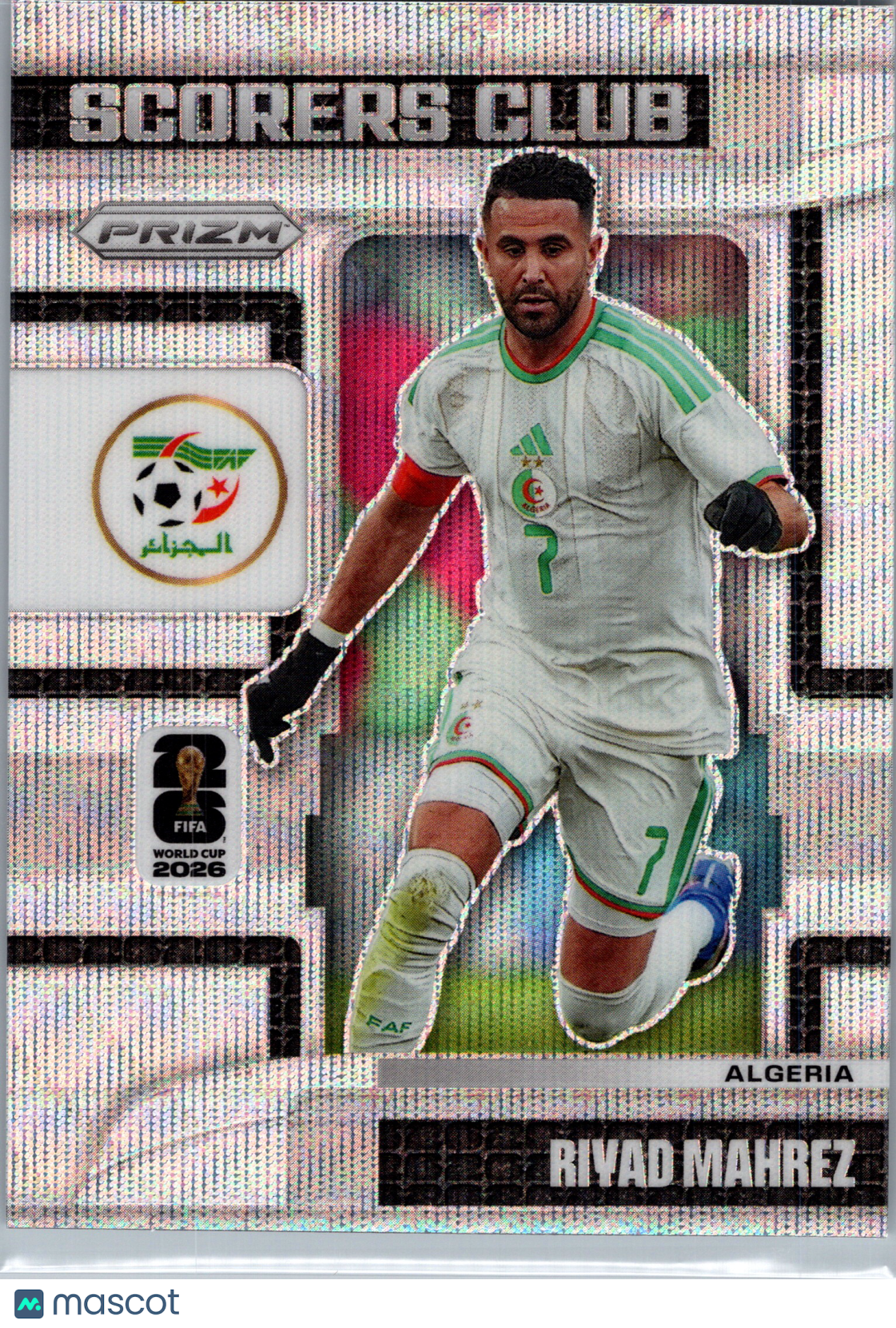 2026 Panini Prizm FIFA World Cup Soccer Riyad Mahrez #16