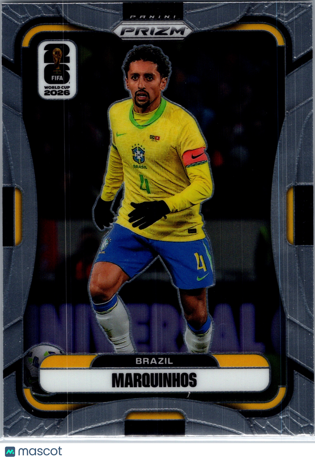 2026 Panini Prizm FIFA World Cup Soccer Marquinhos #93