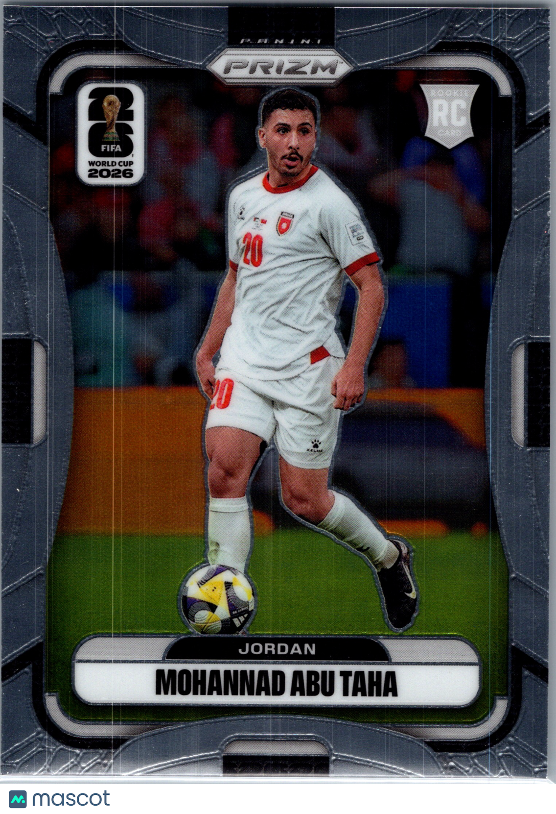 2026 Panini Prizm FIFA World Cup Soccer Mohannad Abu Taha #269 RC
