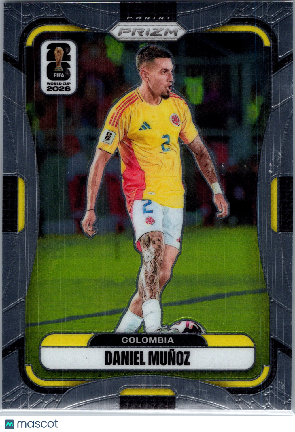 2026 Panini Prizm FIFA World Cup Soccer Daniel Muñoz #180