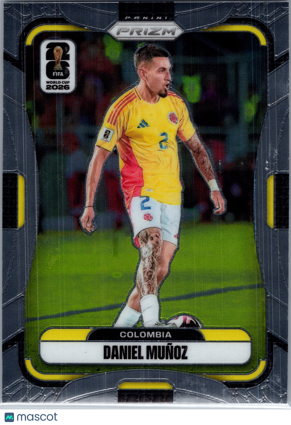 2026 Panini Prizm FIFA World Cup Soccer Daniel Muñoz #180